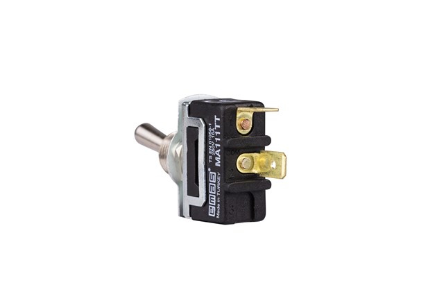 1NO with Terminal with Black Label (On-Off) Marked MA Series Toggle Switch